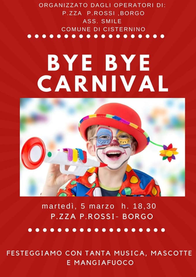 Bye Bye carnival